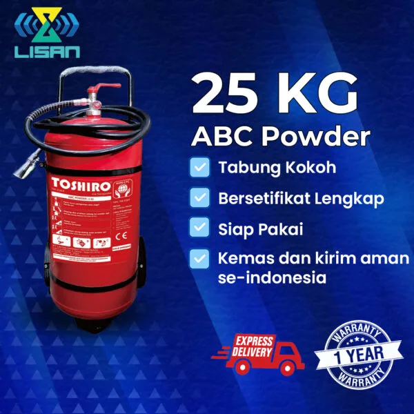 Toshiro APAR 25kg ABC