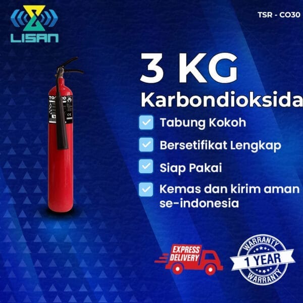 Toshiro Apar Karbondioksida 3kg