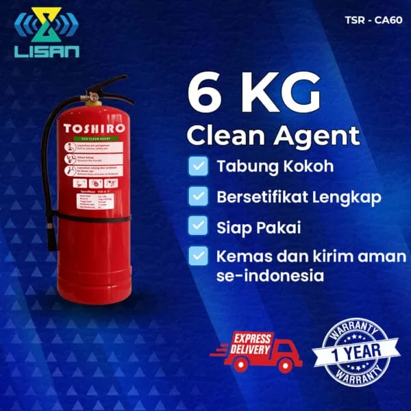 Toshiro Apar Clean Agent 6 kg