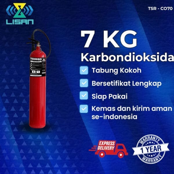 Toshiro Apar Karbondioksida 7kg