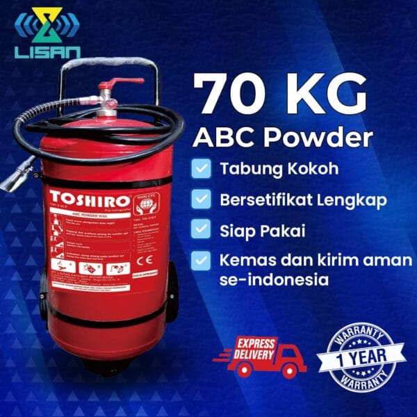 Toshiro APAR 70kg ABC Powder