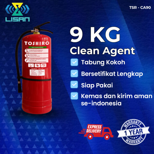 Toshiro Apar Clean Agent 9 kg