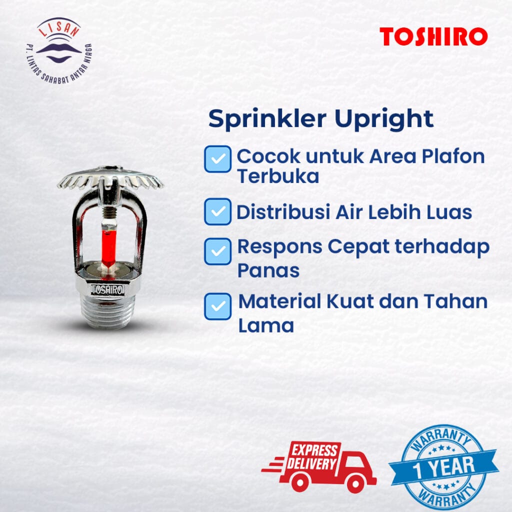 Toshiro Sprinkler Upright