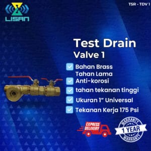 Test Drain Valve