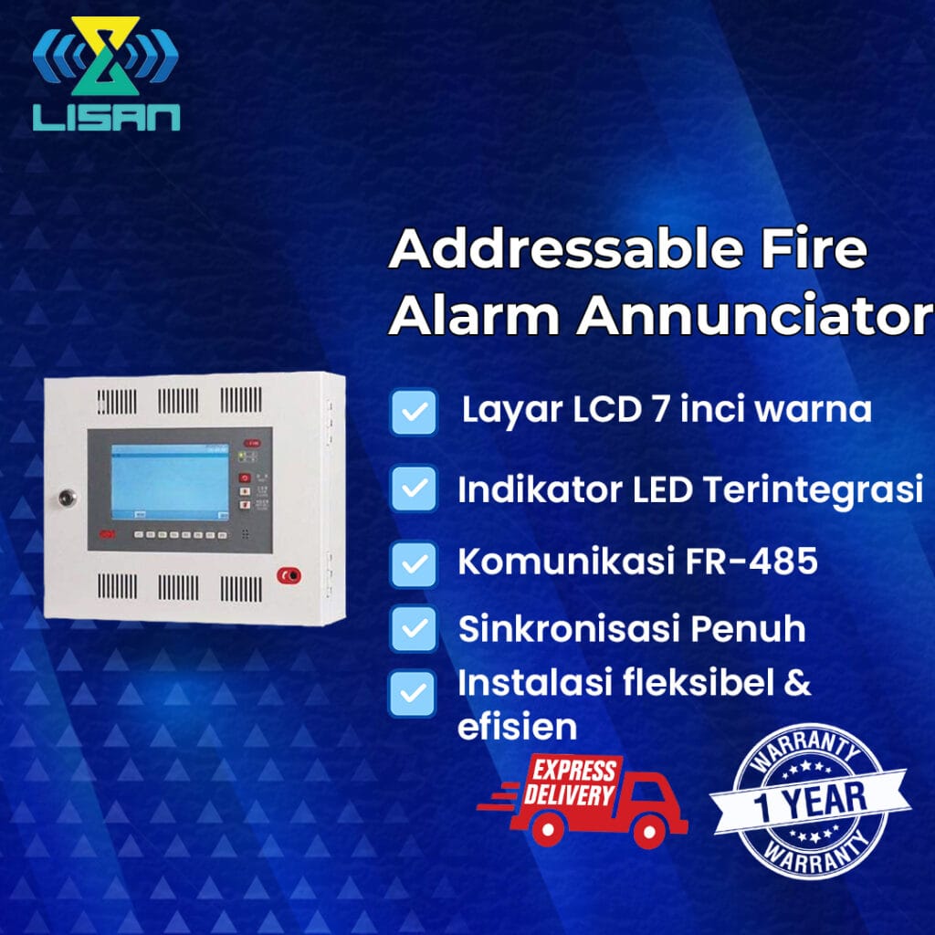 Addressable Fire Alarm Annunciator Toshiro