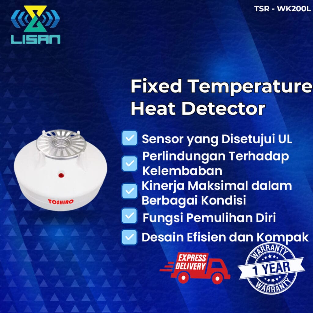 Fixed Temperature Heat Detector Toshiro