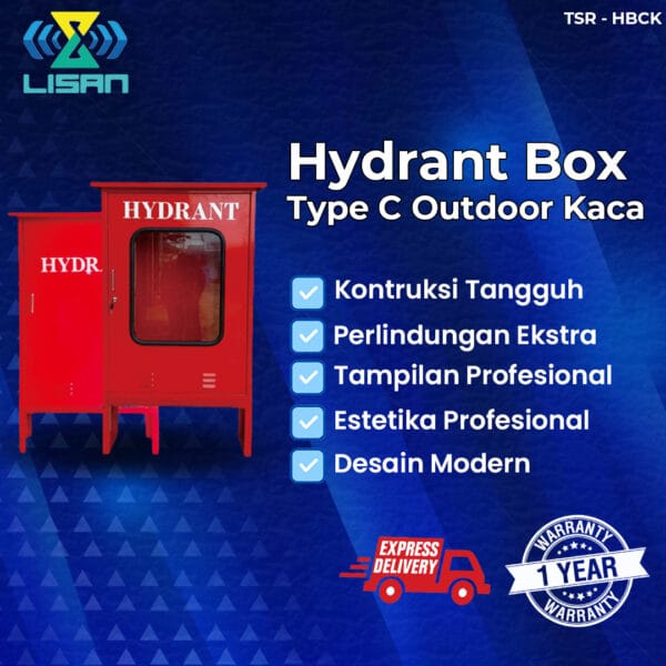 Hydrant Box Type C Outdoor Kaca Toshiro