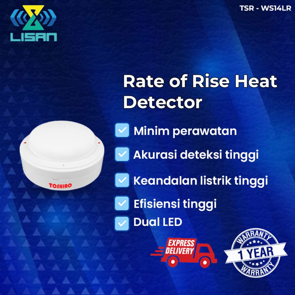 Addressable Rate of Rise Heat Detector Toshiro