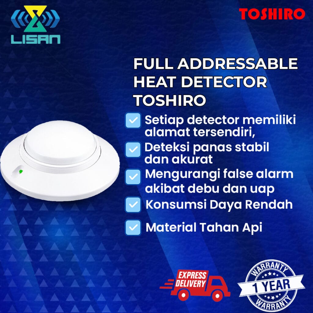 Toshiro Full Addressable Heat Detector